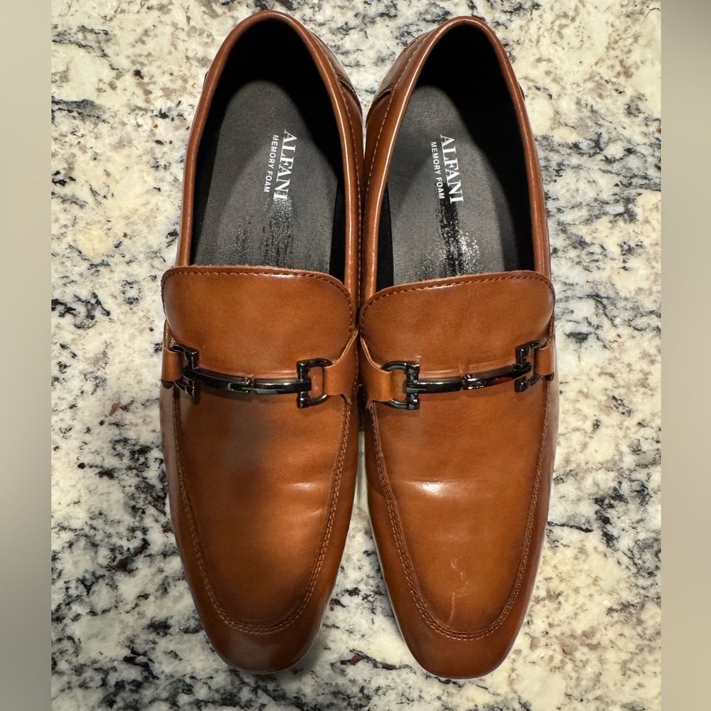 Alfani Tan Leather Footwear